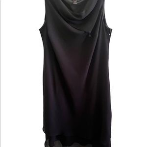 K&R Asymmetrical Layered Dress, size 22W. Caw neck, sleeveless, cocktail style.